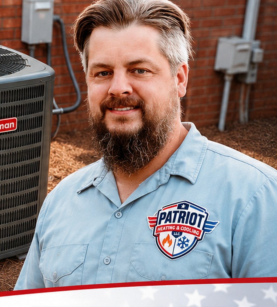 Greg McGowan, owner of Patriot Heating and Cooling LLC